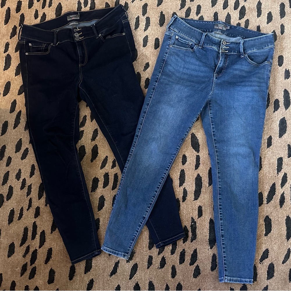 LOT OF 2! Torrid Super Soft Jegging Skinny Jeans Size 16R